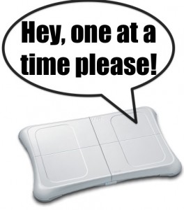 One at atime please