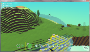 Previous "Blocky" terrain in Kodu